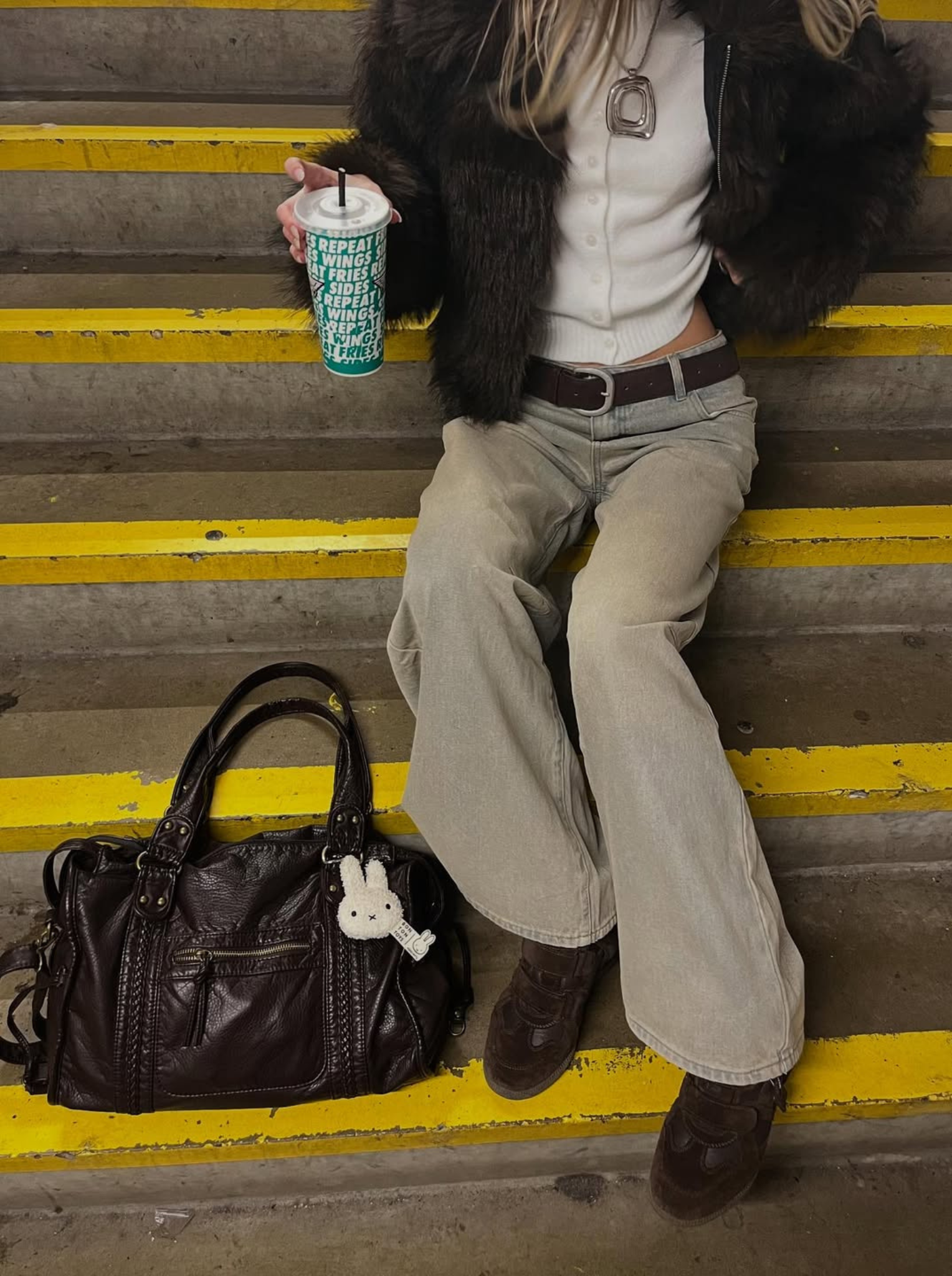 Vintage City Bag - Dark Brown