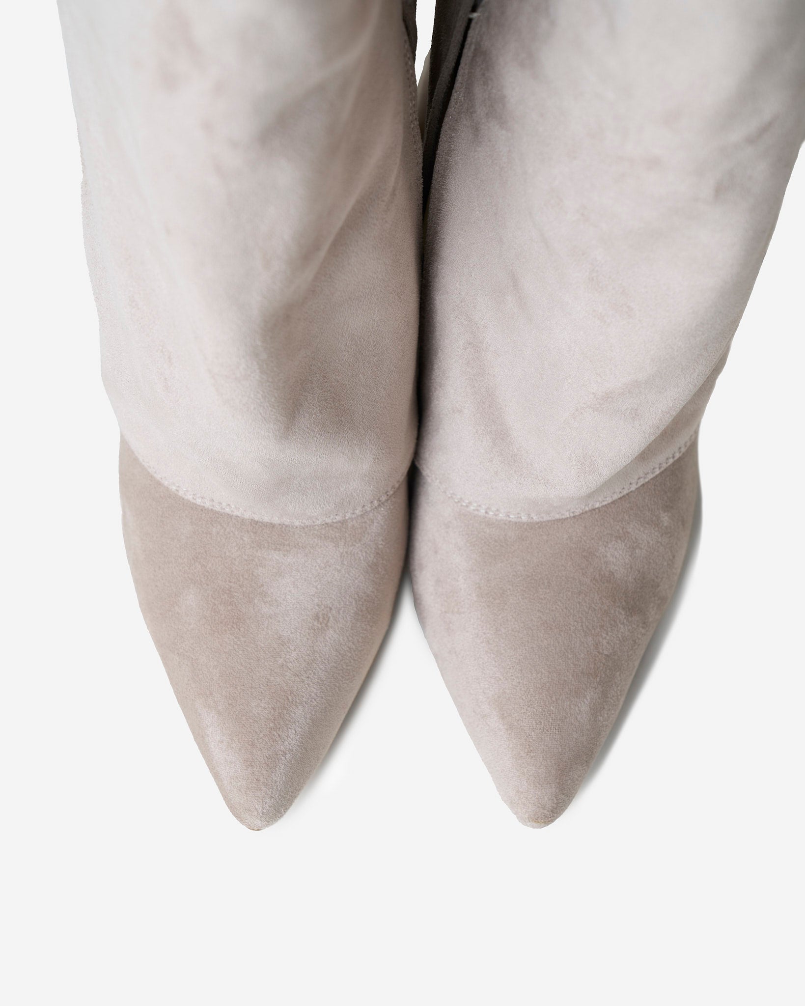 Lavista Bottes hautes en daim - Taupe