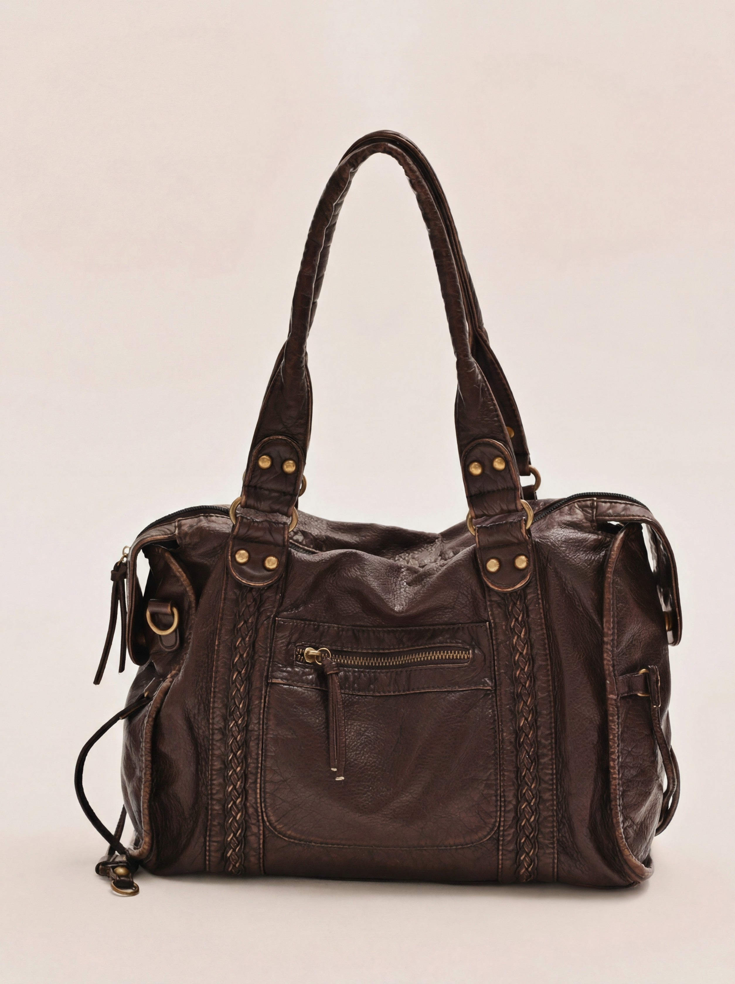 Vintage City Bag - Dark Brown