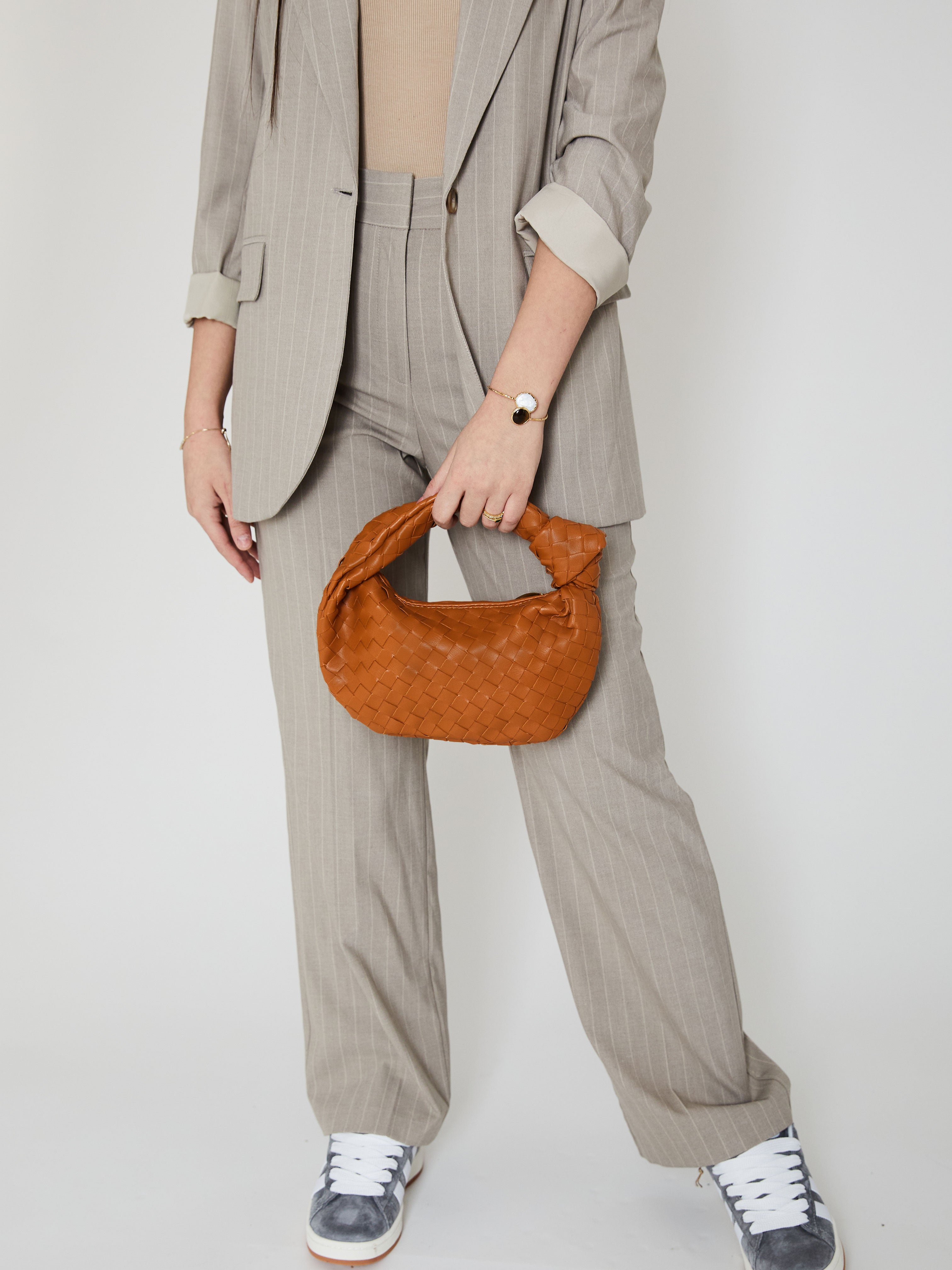 Mini Everyday Leather Bag - Camel