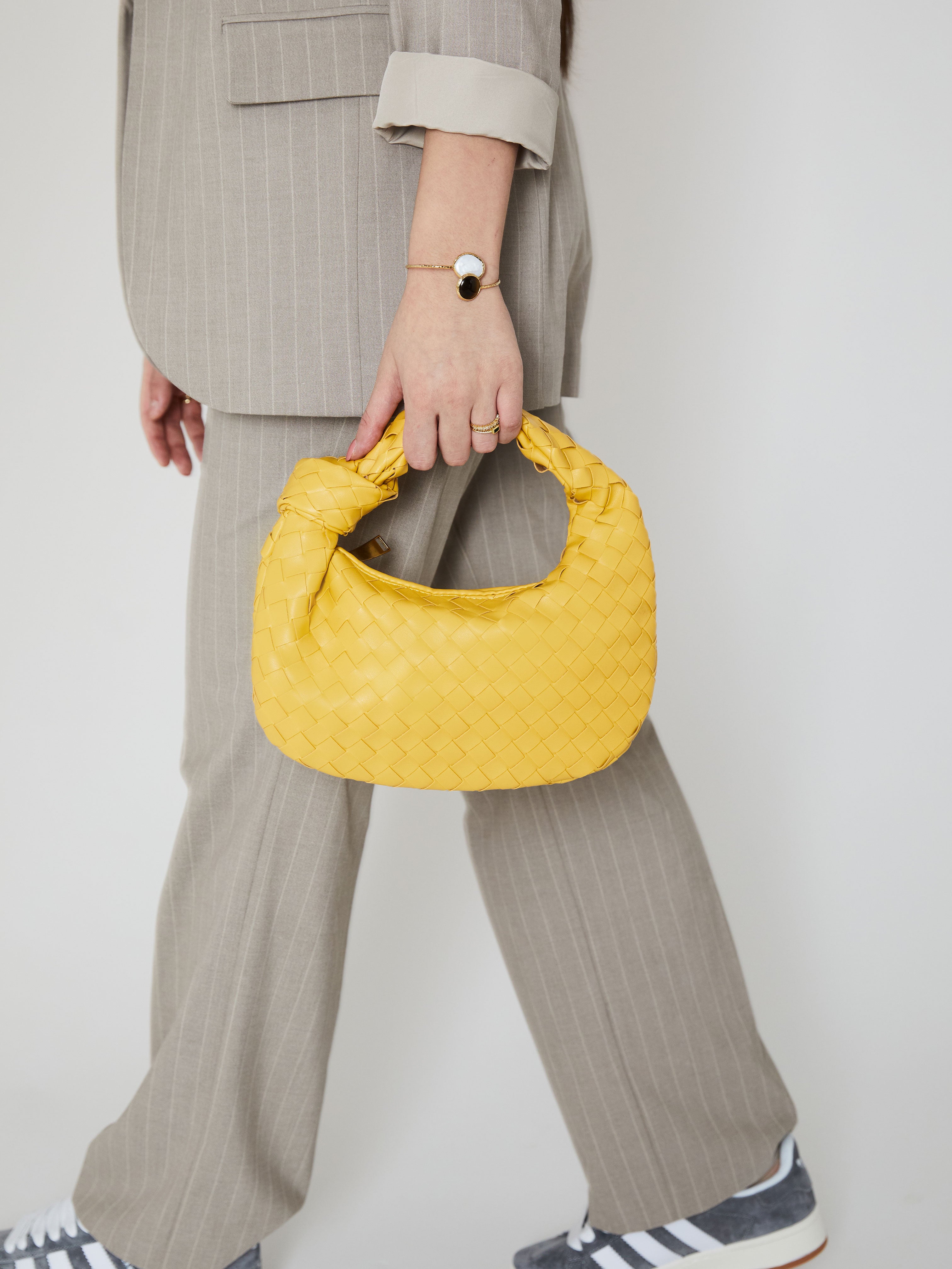 Mini Everyday Leather Bag - Yellow