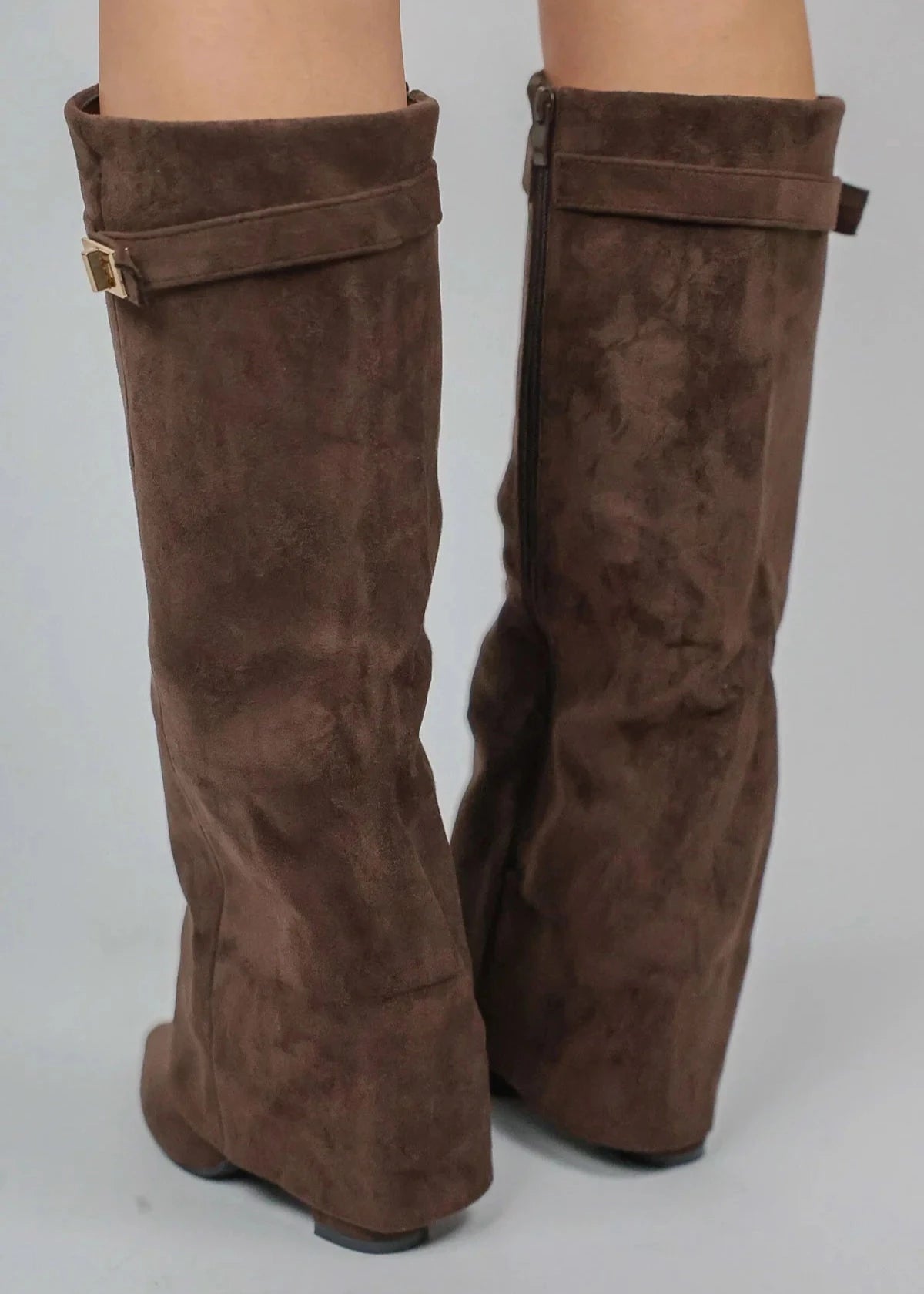 Lavista Suede knee high boots - Brown