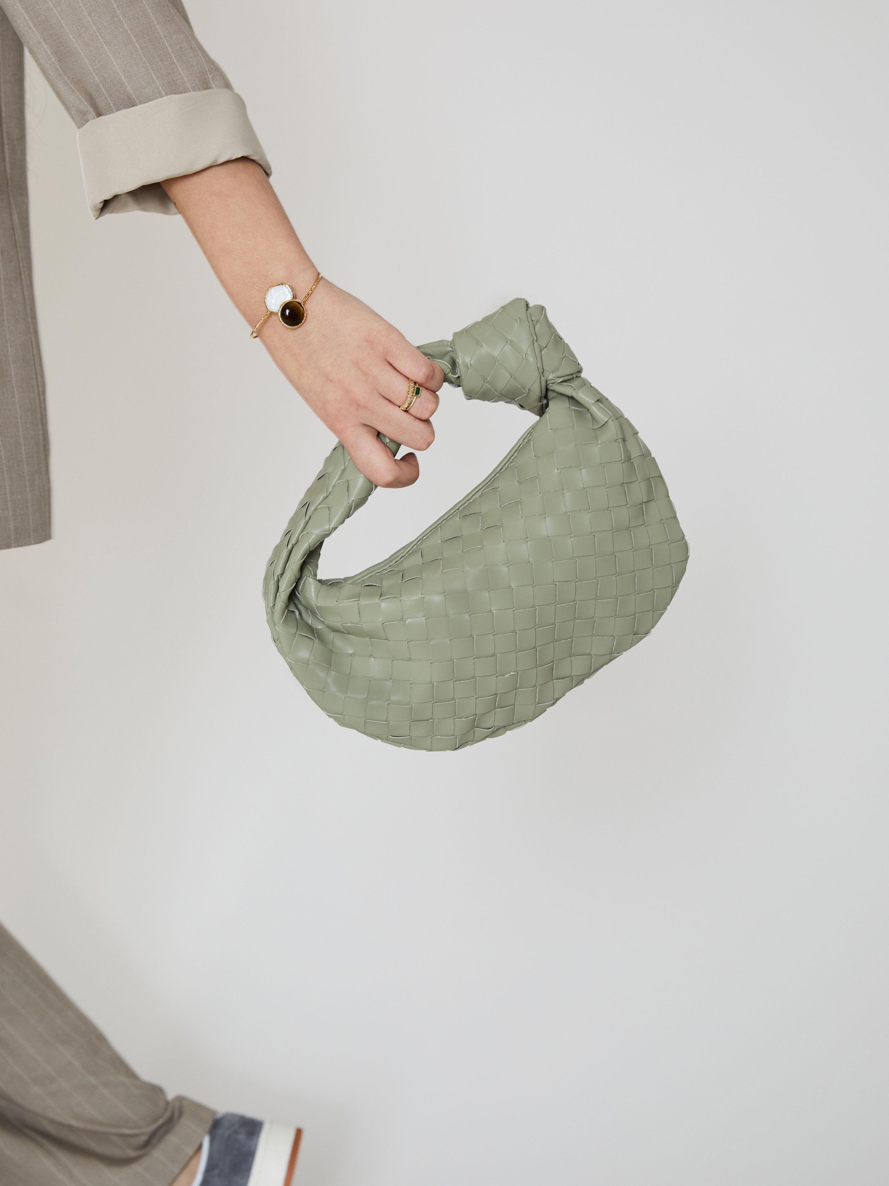 Mini Everyday Leather Bag - Mildew