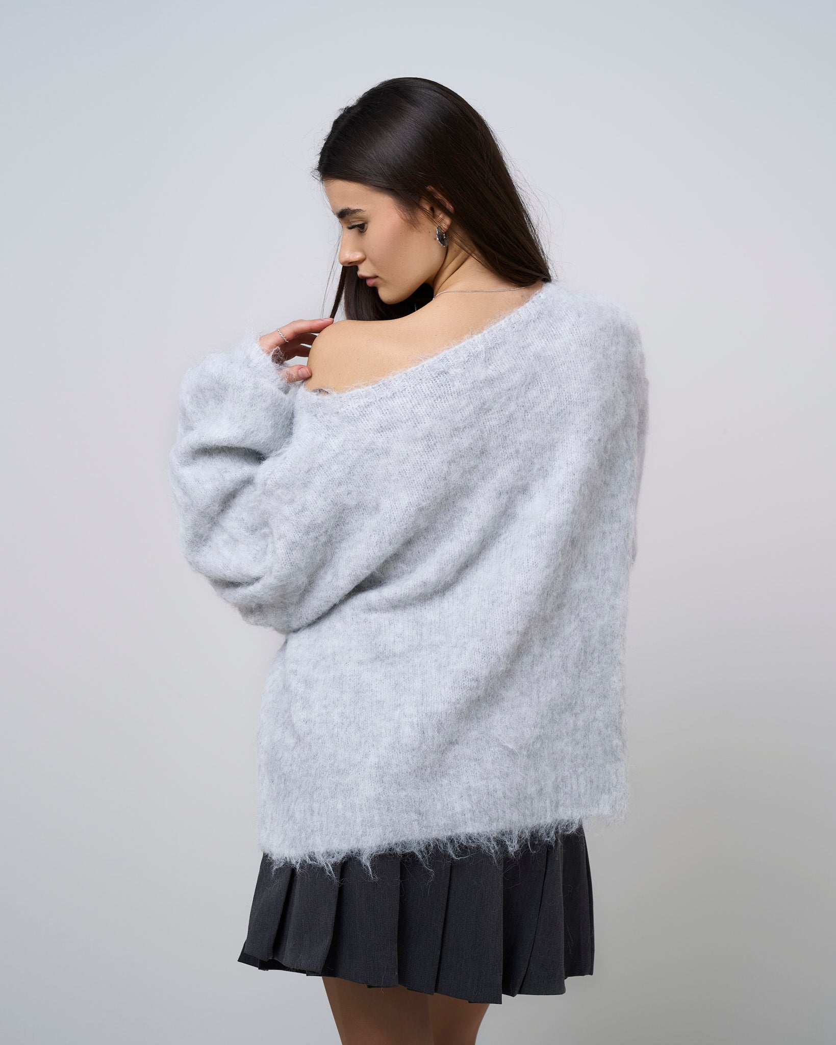 Adalisa Knit Sweater - Grey