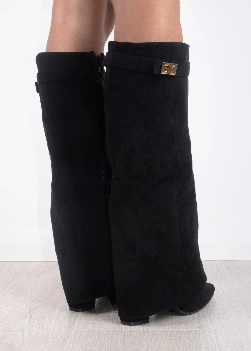 Lavista Suede knee high boots - Black