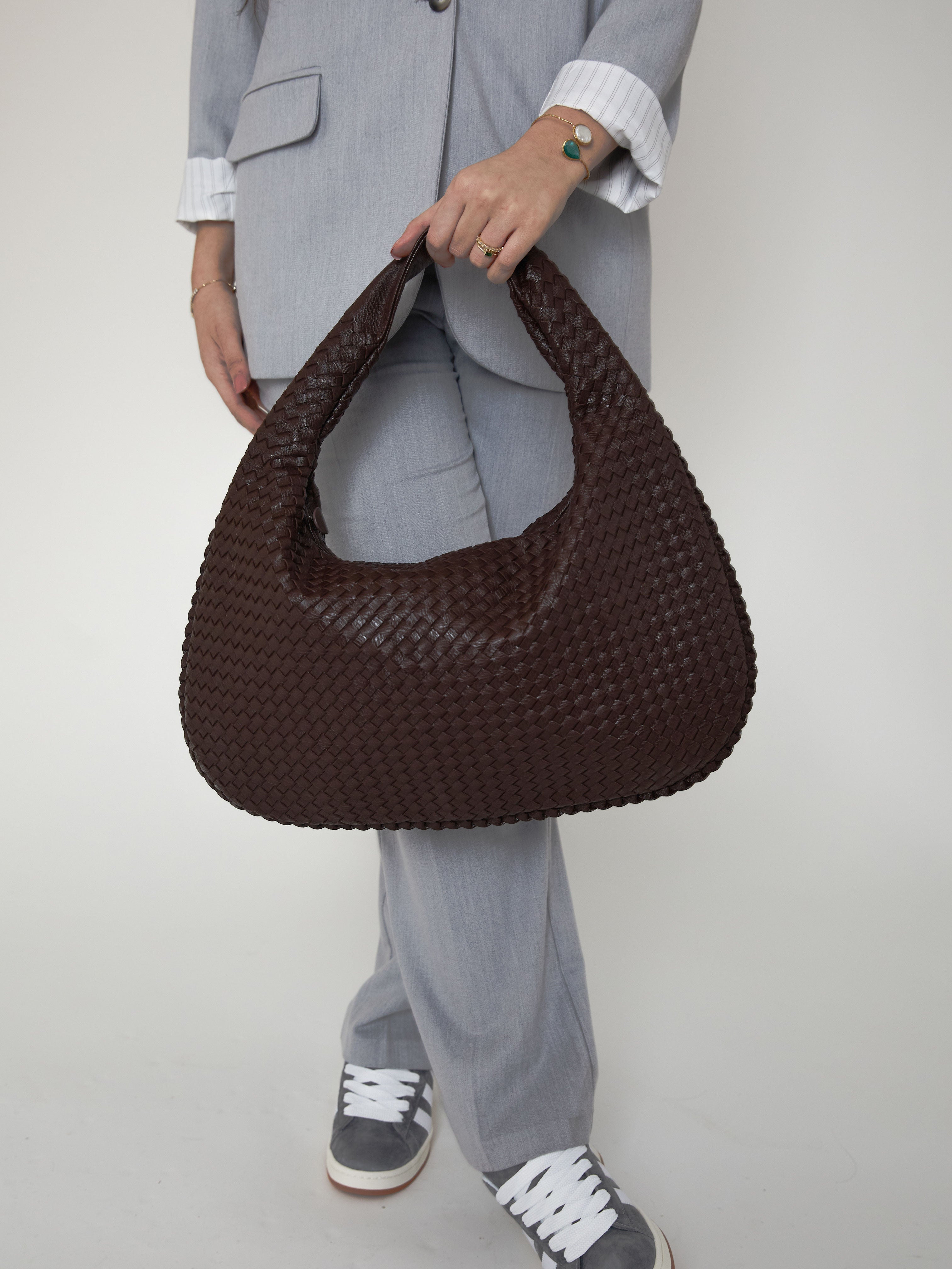 Everyday Leather Bag - Coffee