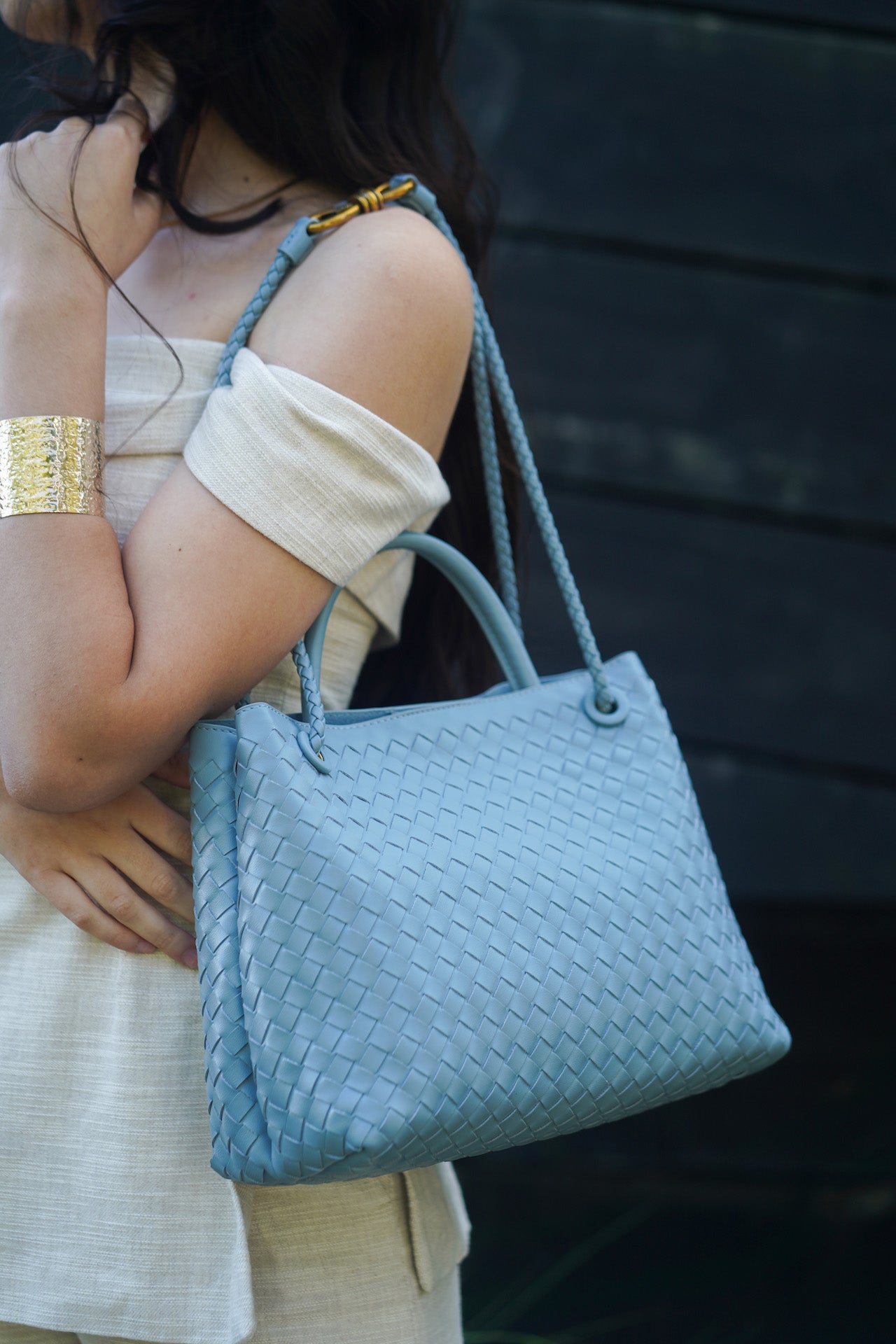 DIANA BAG - LIGHT BLUE