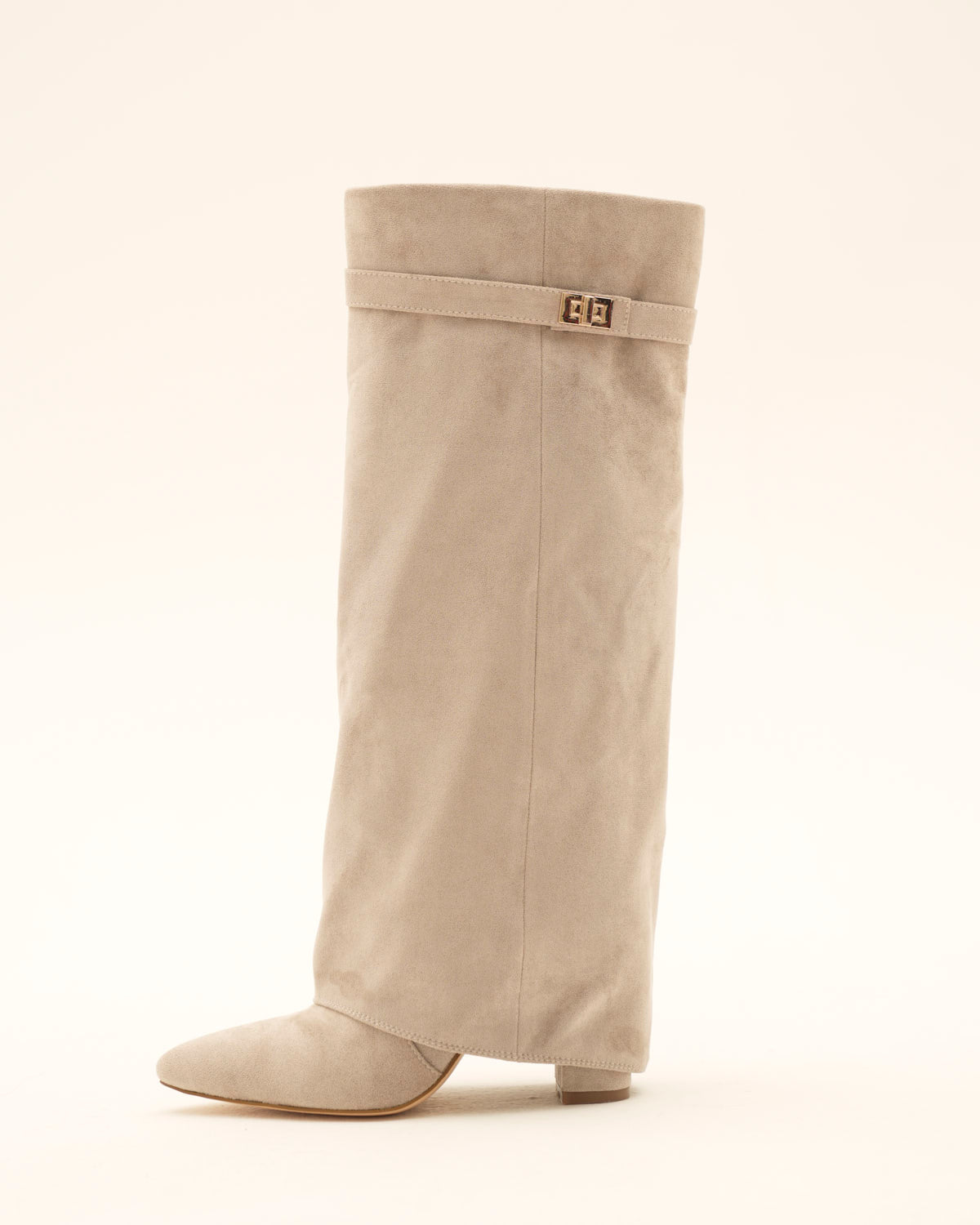 Kniehohe Stiefel Lavista aus Wildleder - Braun