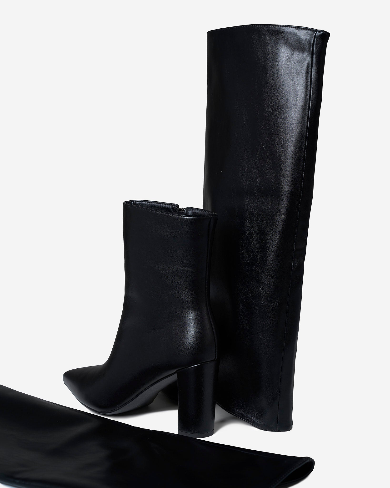 Bottes hautes Lavista en daim souple - Marron