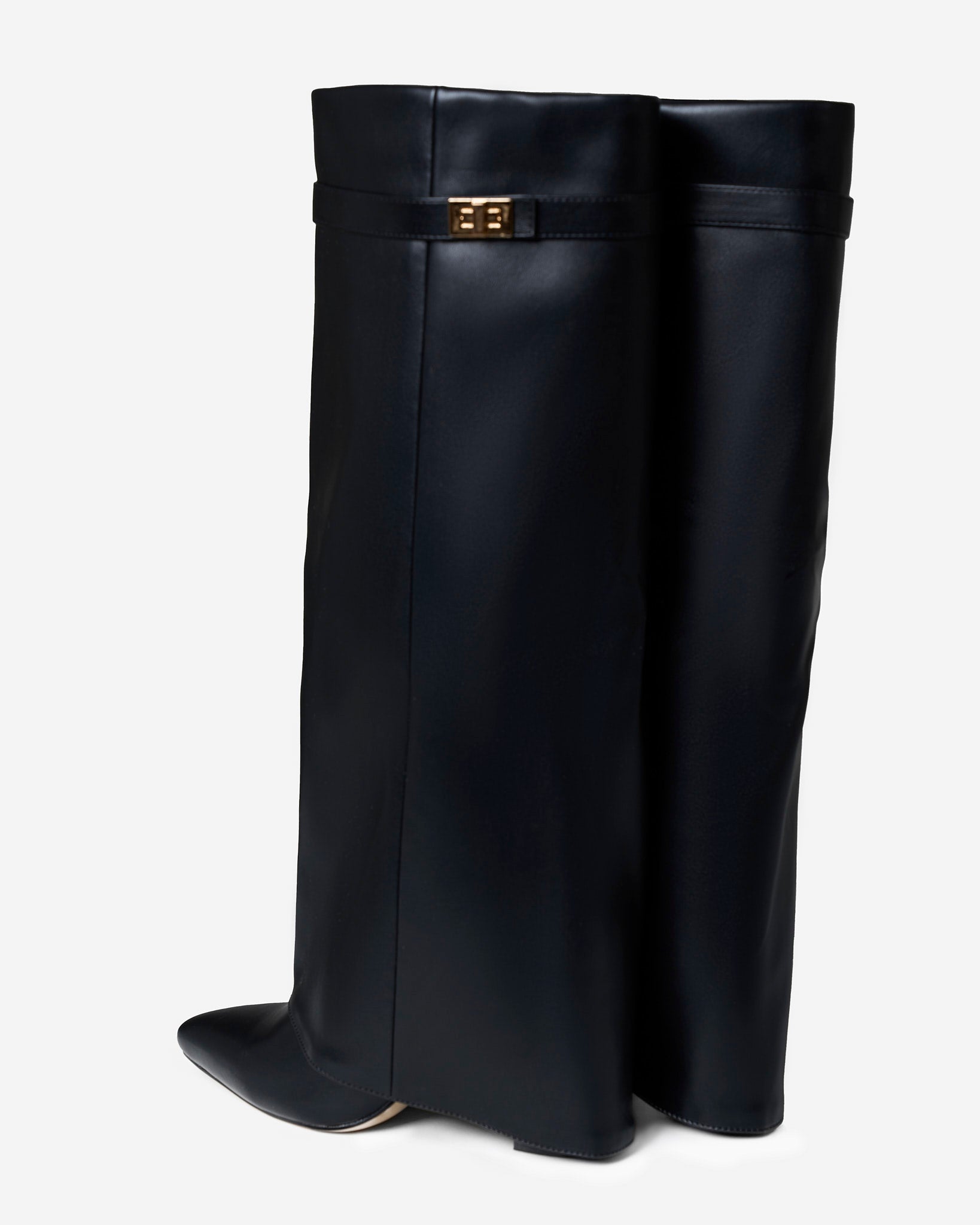 Bottes hautes en cuir Lavista - Noires
