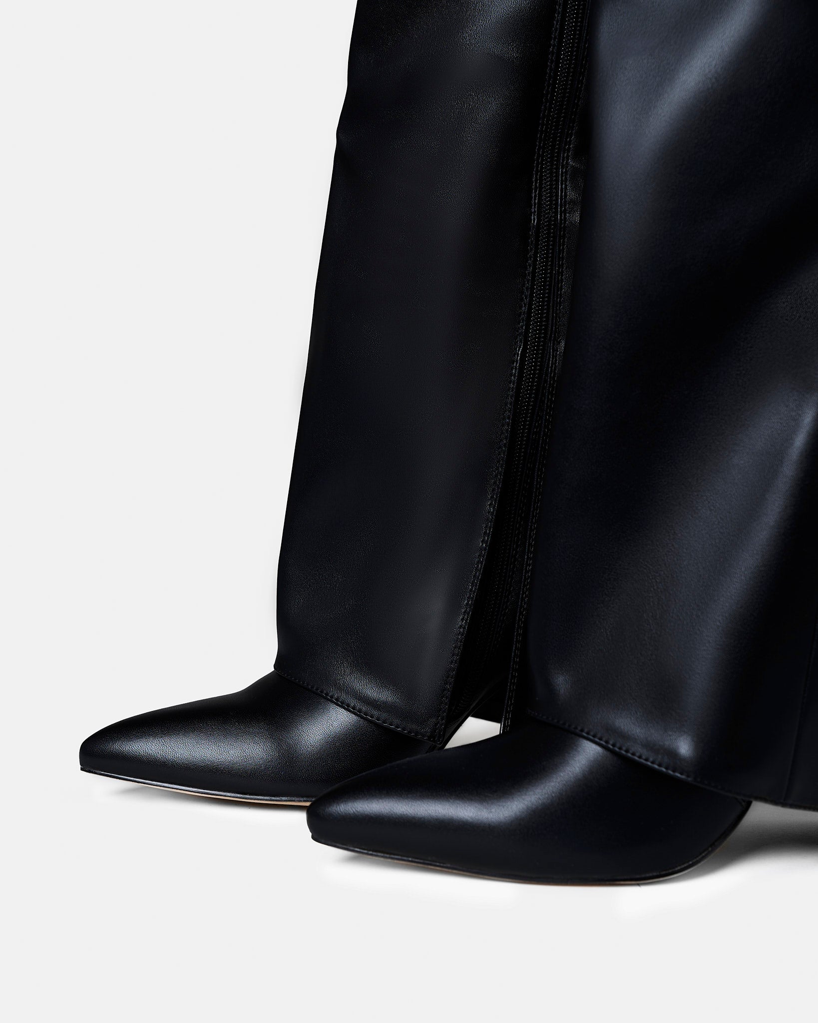 Bottes hautes en cuir Lavista - Noires