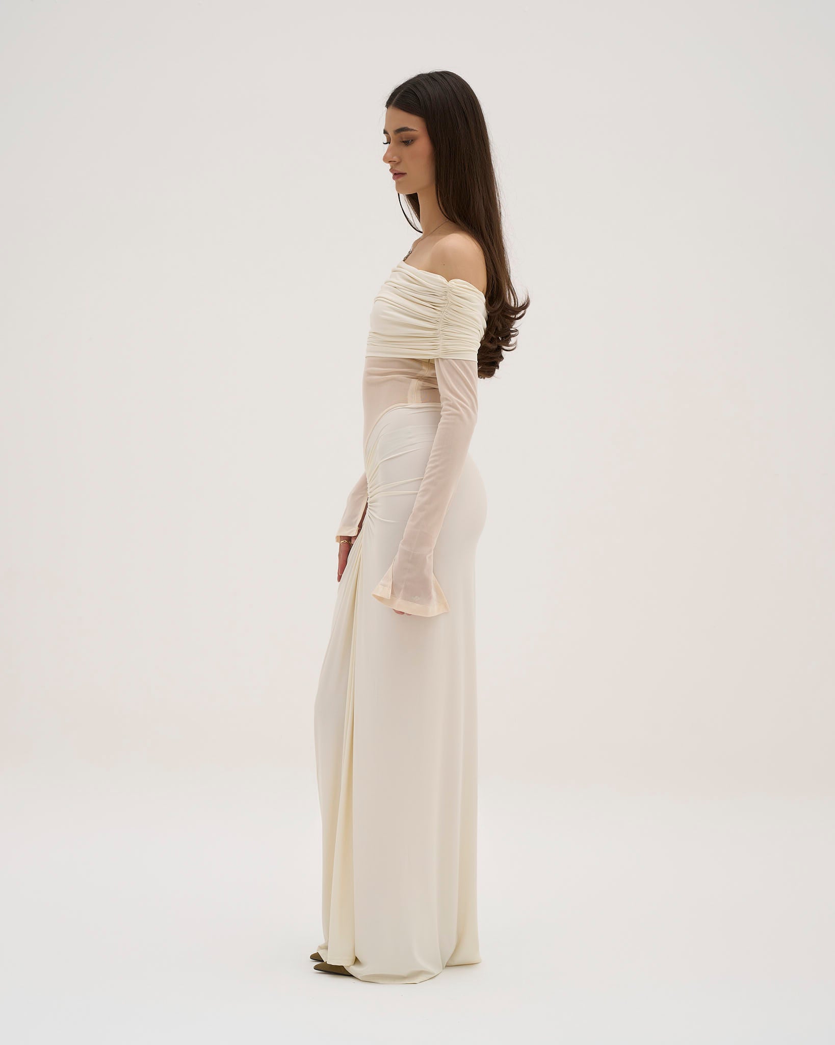Lissa Maxi Dress - Cream