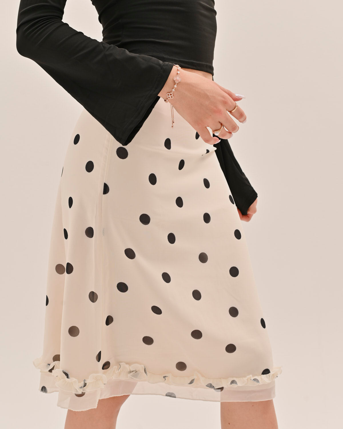 Gonna midi Amira - Pois
