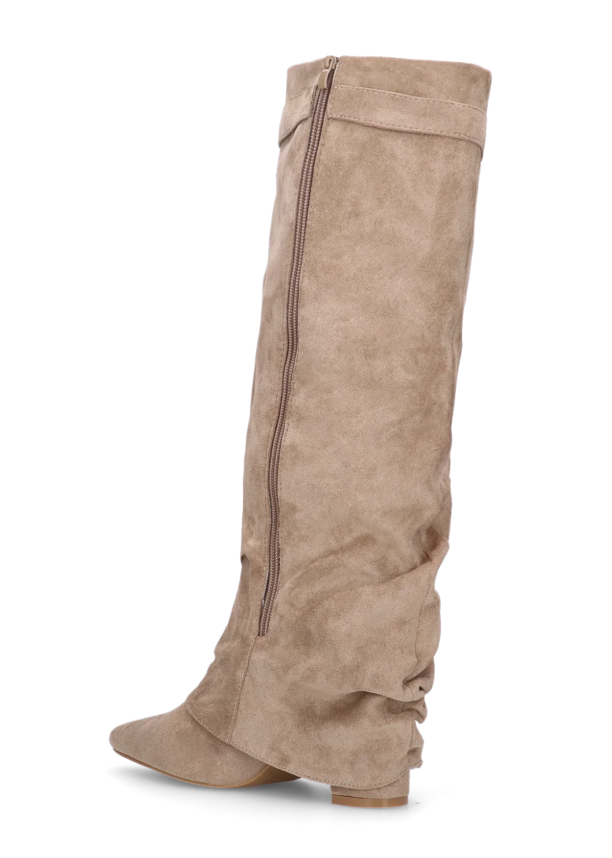Kniehohe Stiefel Lavista aus Wildleder - Beige