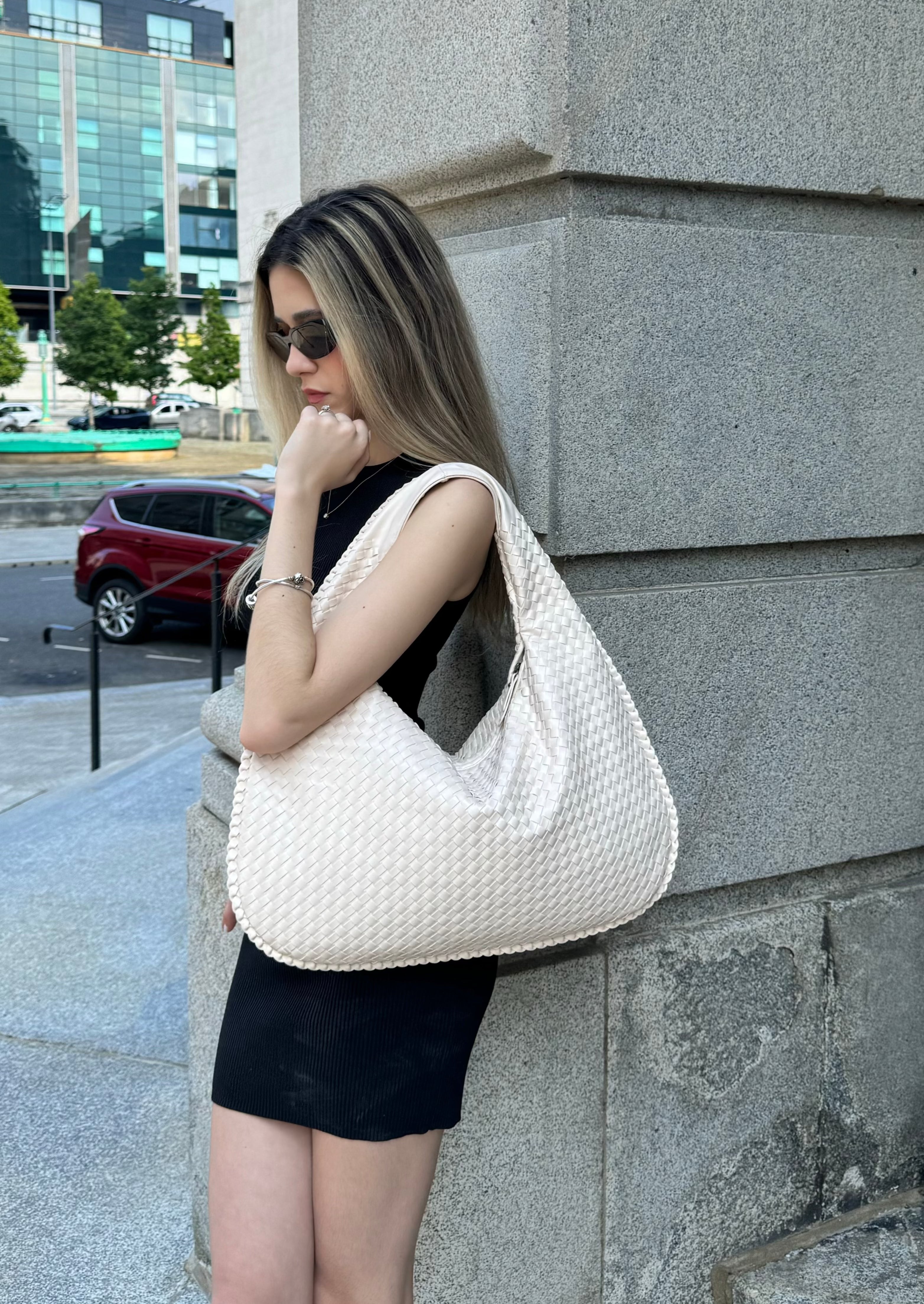 Everyday Leather Bag - Off White