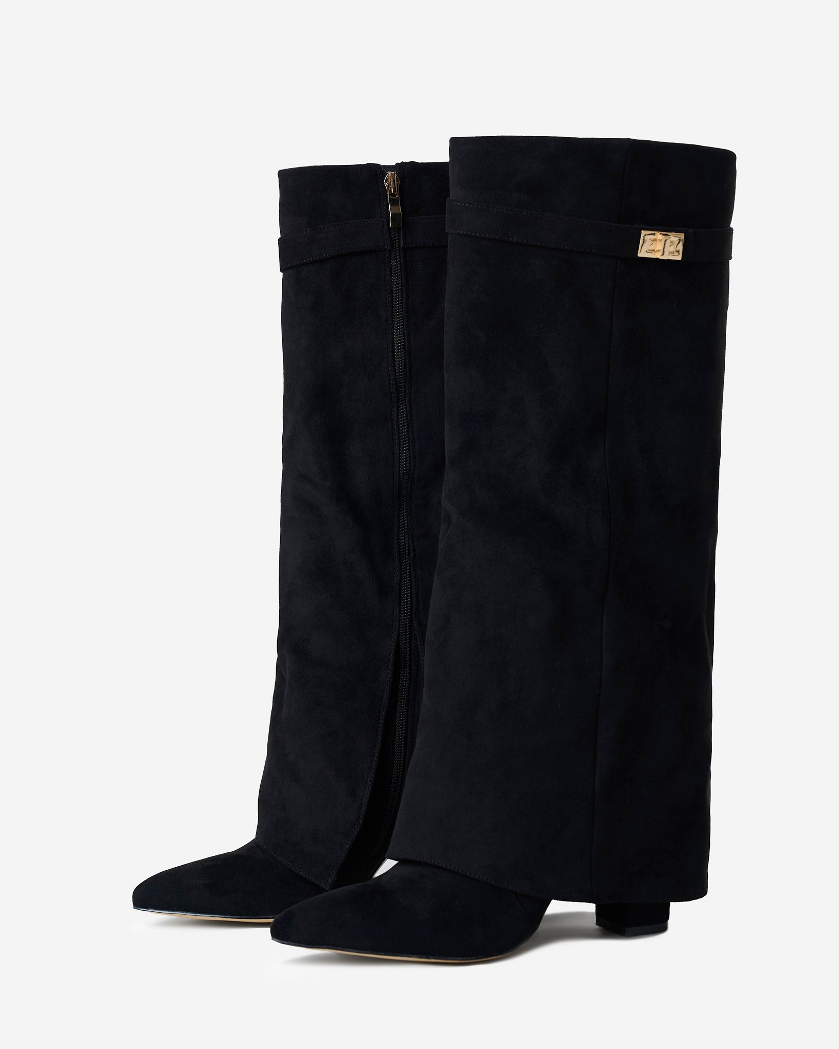 Lavista Suede knee high boots - Black