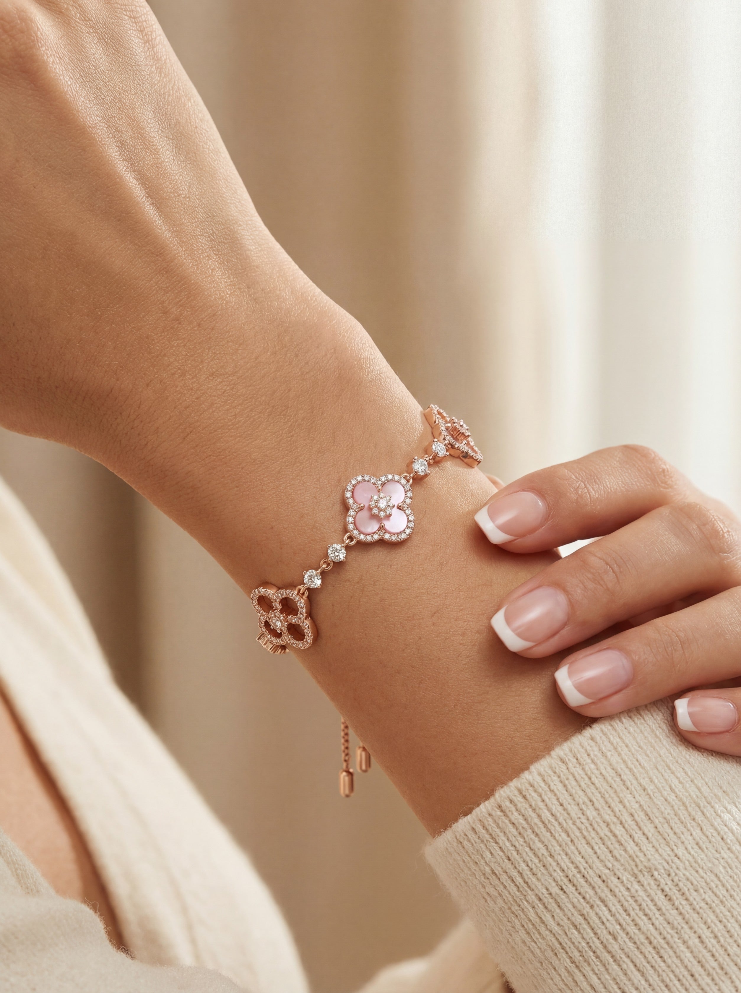 Bracelet Adèle - Or rose