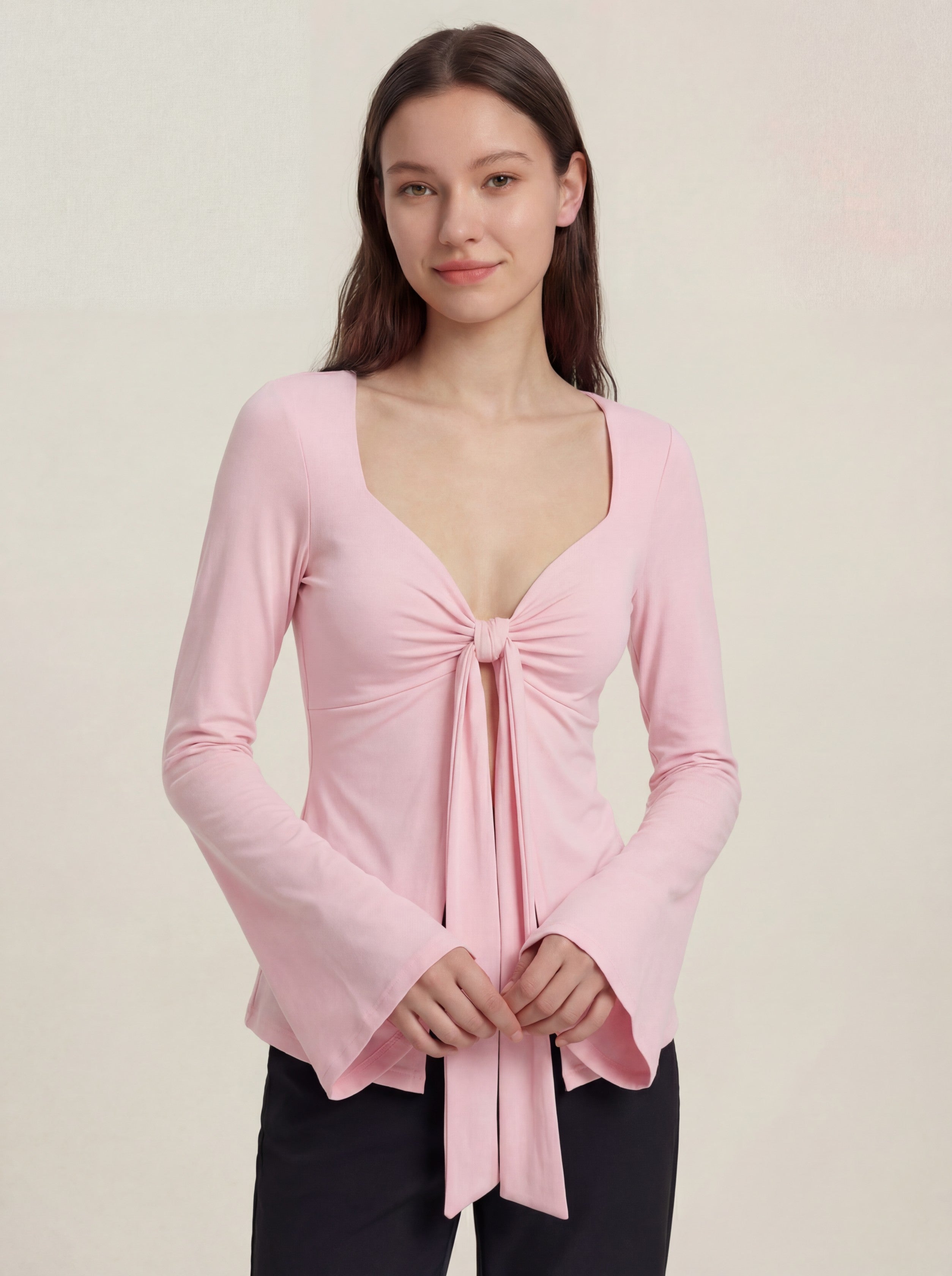 トップス Charmy collar top (Baby Pink) Zeïa Top - Baby Pink
