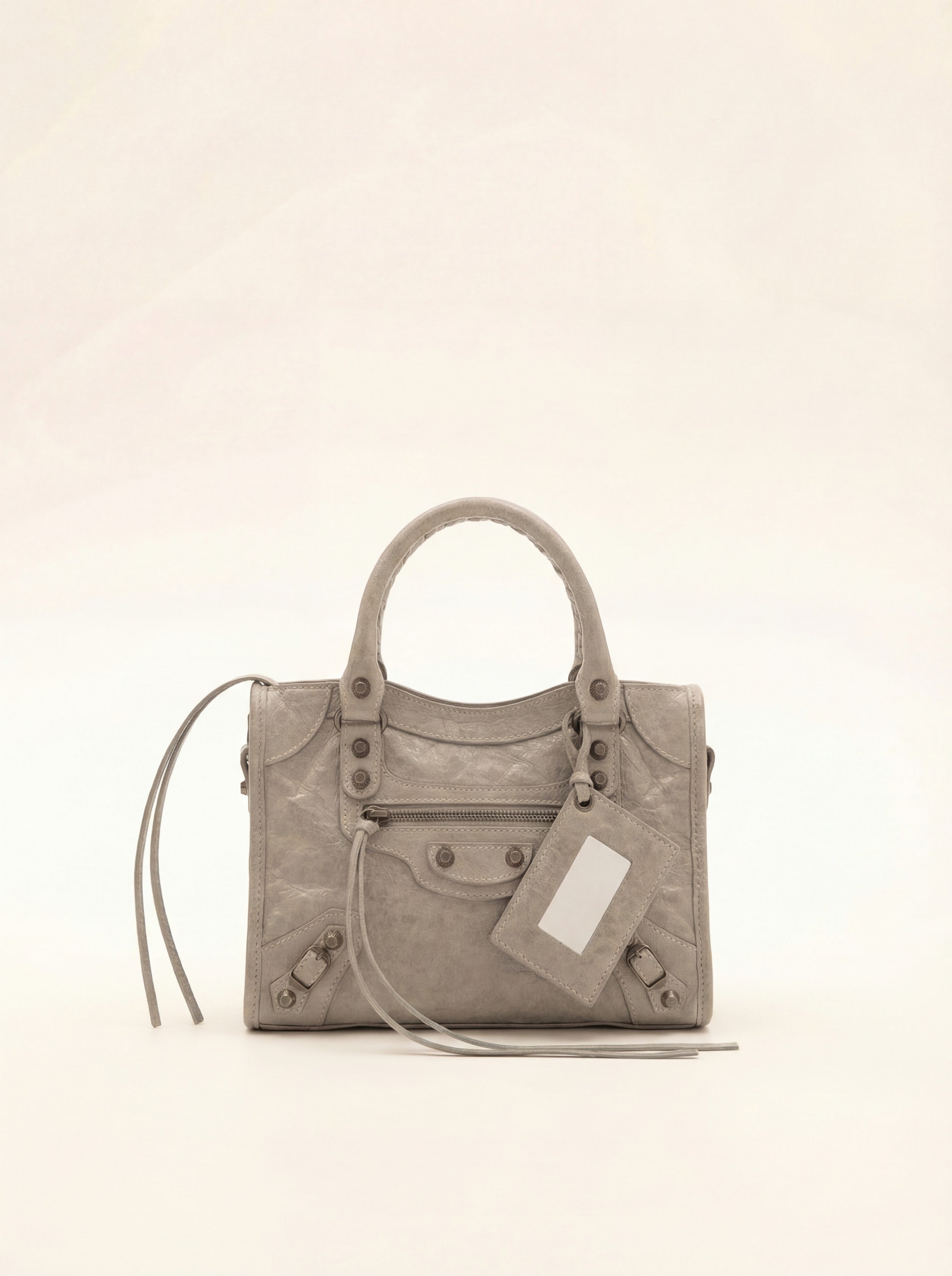 It girl bag small - Light grey