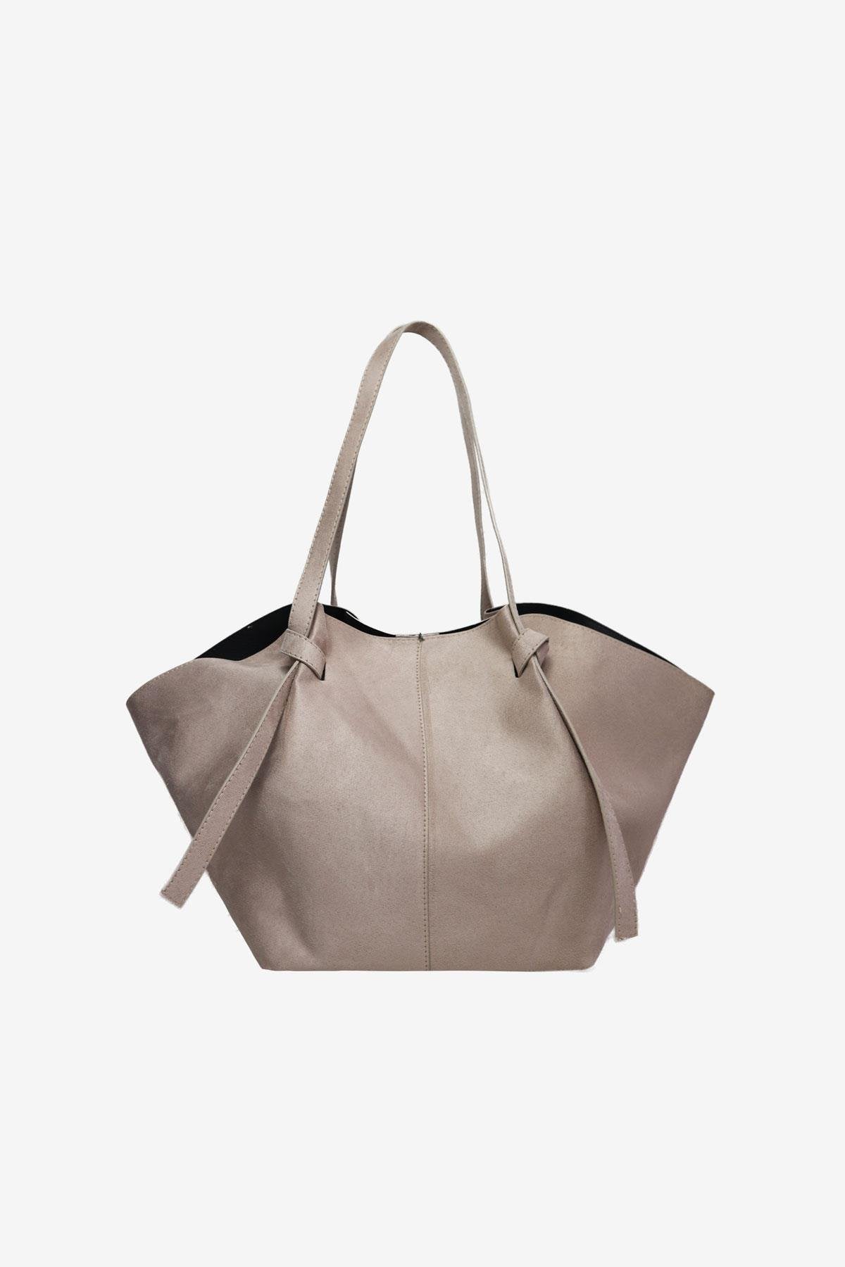 Ava Knot Wildledertasche