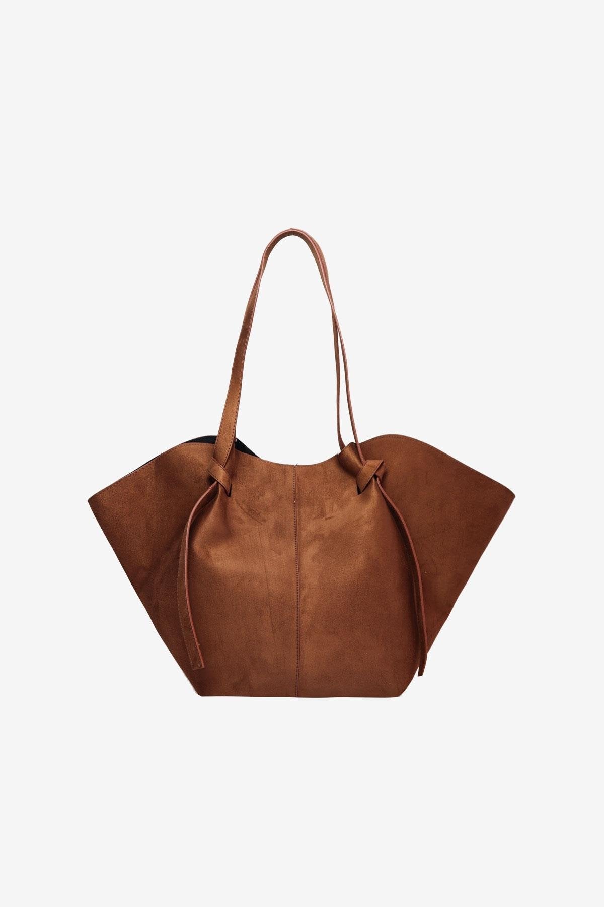 Ava Knot Wildledertasche