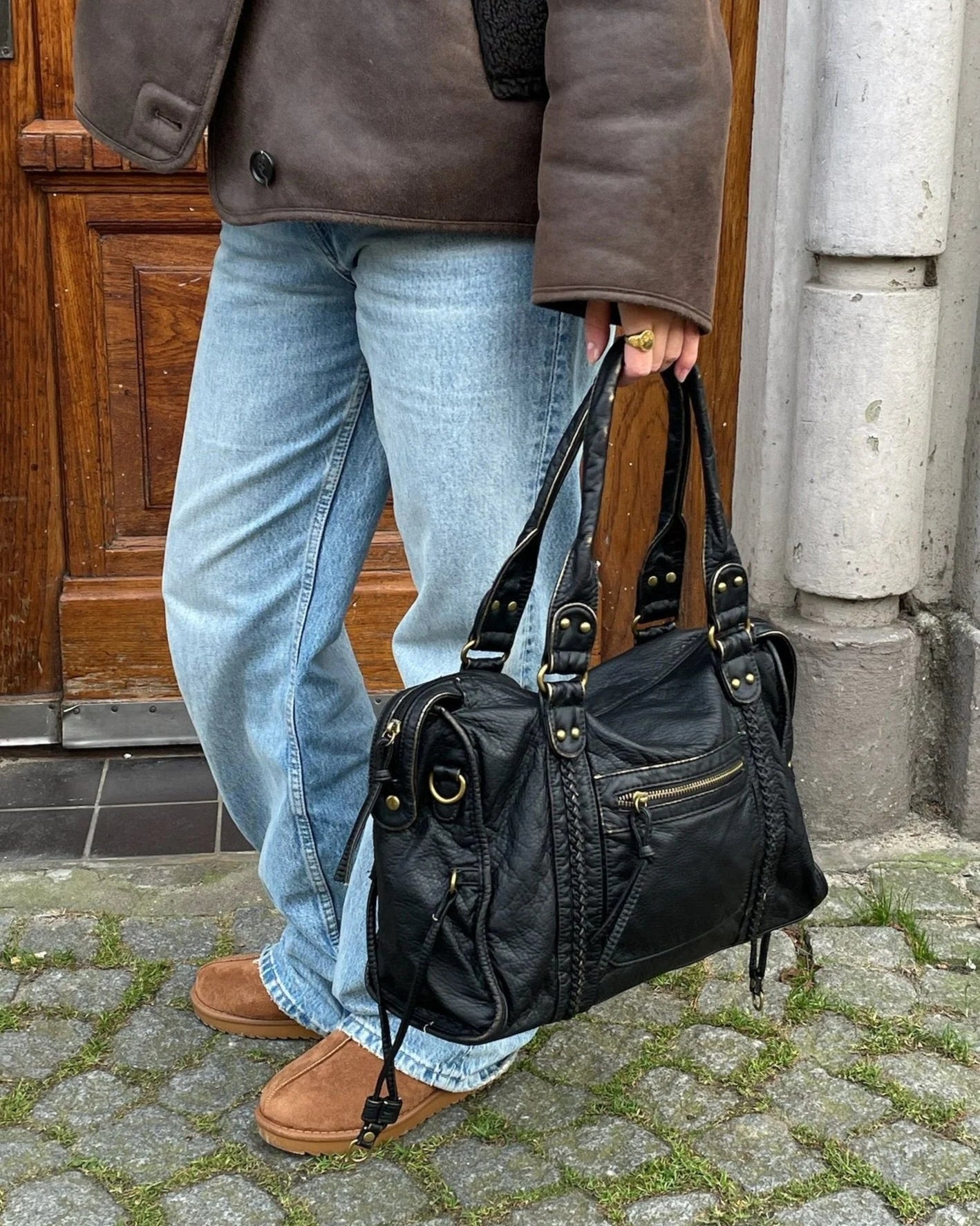 Vintage City Bag - Black