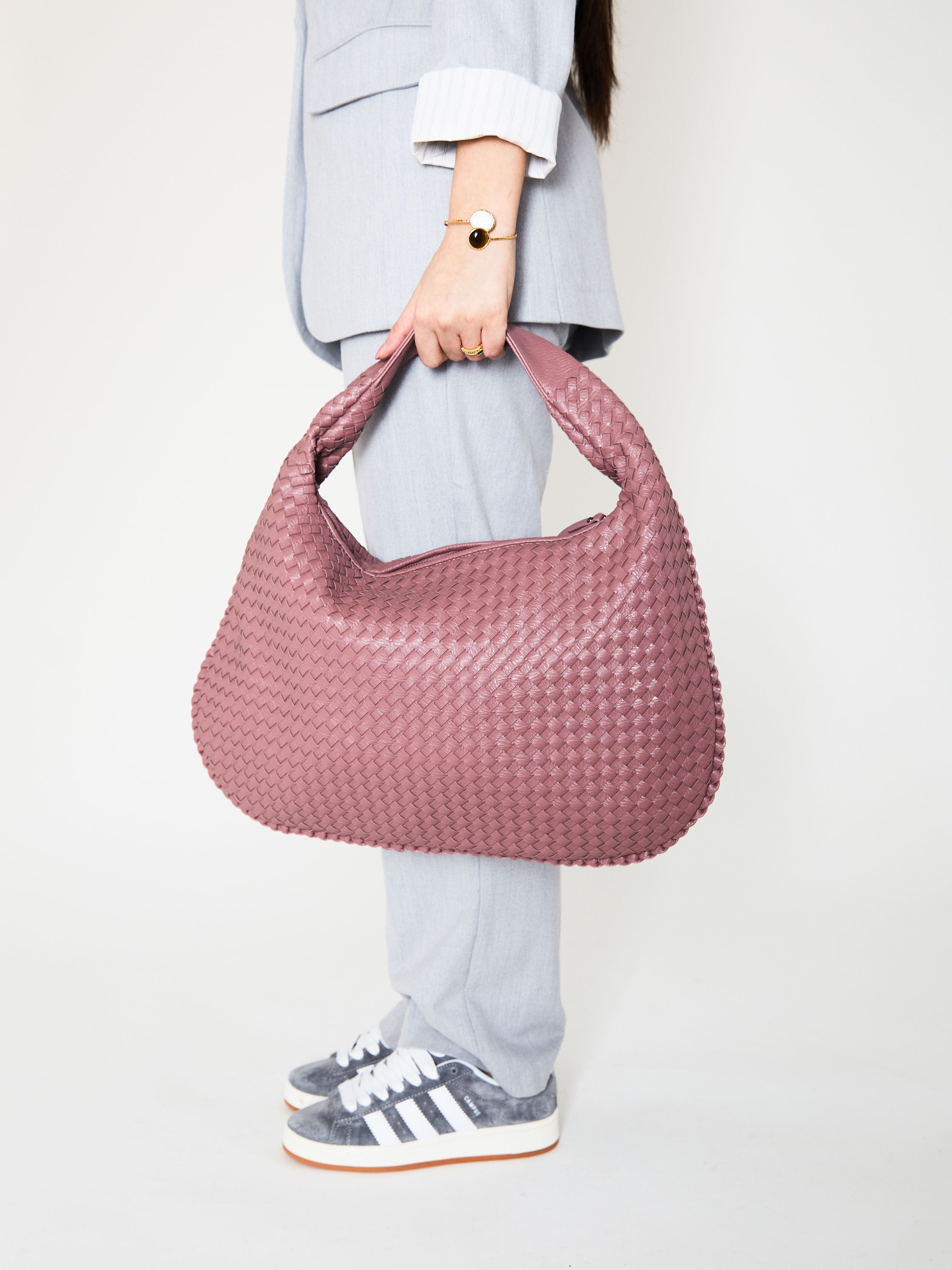 Everyday Leather Bag - Rose
